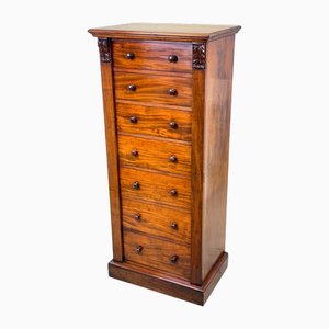 Regency Wellington Chest of Drawers in Mahogany, 1835