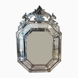 Venetian French Mirror with Shield Crest, 1900s