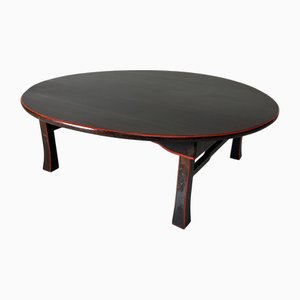 Taisho Round Low Table Shigeta Saitama, Japan, 1920s