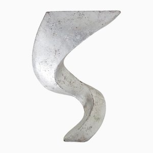 Lampada da parete grande minimalista in terracotta, inizio XXI secolo