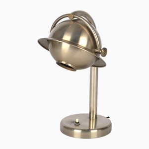 Vernickelte Bauhaus Schreibtischlampe von Vaclav Kocura, 1930er