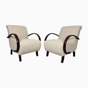 Set of Lounge Chairs by Jindrich Halabala, 1940s
