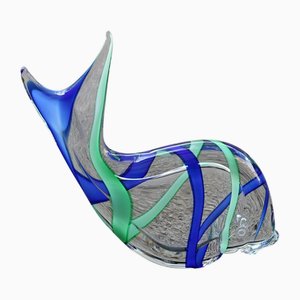 Sculpture Poisson en Verre de Murano, 1970