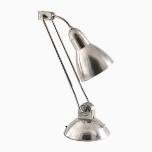French Art Deco Metal Desk Lamp, 1950s