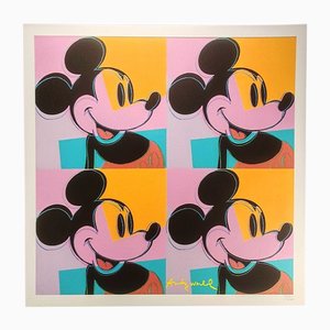 After Andy Warhol, CMOA Art of Mickey Mouse, Lithograph, 1980s
