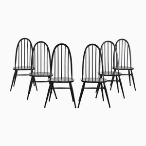 Quaker Chairs by Lucian Ercolani for Ercol Edition, 1960s, Set of 6