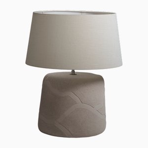 Africa Ceramic Table Lamp by Katia Langeard