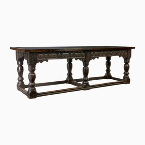 Late Elizabethan Oak Refectory Table, 1590s