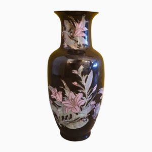 Vase Qianlong Nian Zhi en Porcelaine, Chine, 1960s