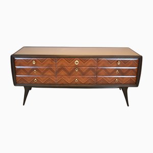 Italian Wooden Chest of Drawers by Vittorio Dassi, 1950s