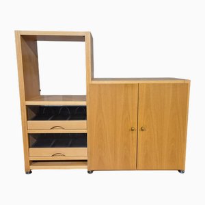 Audio Furniture in Oak from Hulsta, 1999