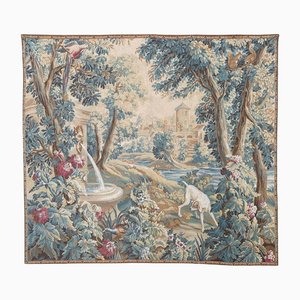 Large Vintage French Aubusson Style Jacquard Tapestry, 1970s