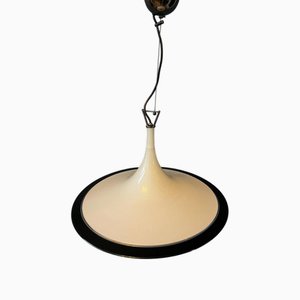 Vintage Murano Glass Witch Hat Pendant Lamp