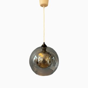 Clear Glass Globe Pendant Lamp