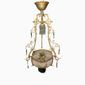 Grand Lustre en Laiton, Italie