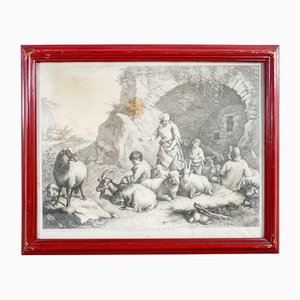 Francesco Londonio, Bucolic Scene 4, Engraving