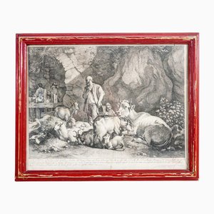 Francesco Londonio, Bucolic Scene 2, Engraving