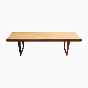 Tavolino da caffè in teak di Peter Løvig Nielsen, Danimarca, anni '60