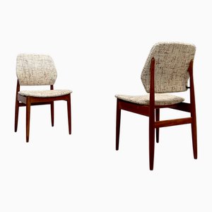 Sedie da pranzo o laterali in teak di Casala, Germania, anni '50