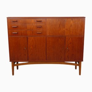 Vintage Highboard in Teak