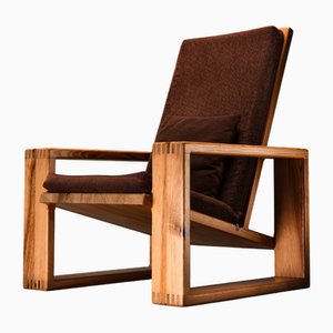 Sillón de Ate Van Apeldoorn de Houtwerk Hattem, años 70