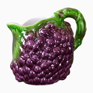 Brocca UvaFruit vintage in ceramica, Italia, anni '70