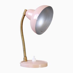 Mid-Century Industrial Rosita Pink Desk Lamp by F.A.L.C.A, Italy, 1960s