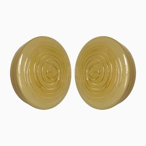 Italian Murano Glass Candy Sconces by Vistosi, 2000s, Set of 2