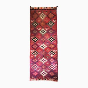Mid-Century Color Kilim Runner, 1960s