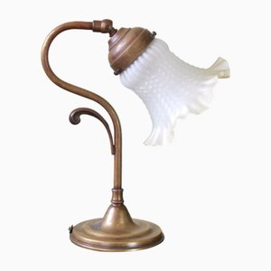 Vintage Art Nouveau Tulipano Table Lamp, Italy, 1980s