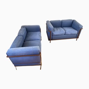 Sofas by Le Corbusier for Cassina, Set of 2