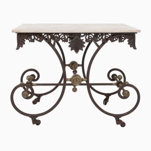 Mesa de carnicero de finales del siglo XIX, década de 1880