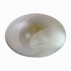 Deckenlampe aus Muranoglas, 1980er