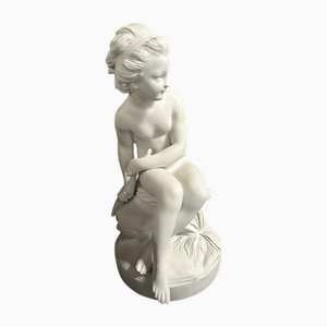 Figura de porcelana Biscuit Sèvres según Falconet, década de 1800