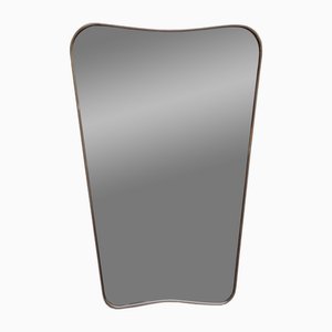 F.A.33 Brass Wall Mirror by Gio Ponti, Italy, 1950s