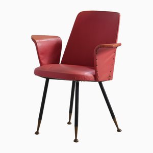 Chaise de Bureau, Italie, 1950s