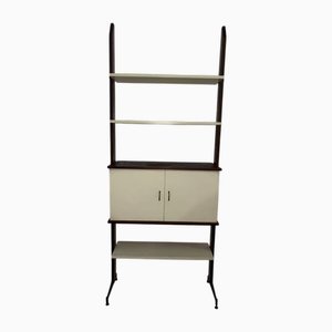 Italian Brown Bookcase, 1960s