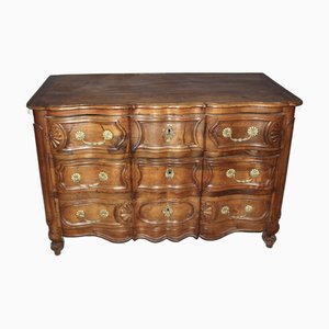 18th Century Provencal Crossbow Commode in Walnut