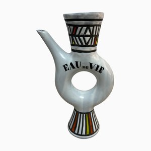 Eau de Vie Pitcher by Roger Capron, 1950s