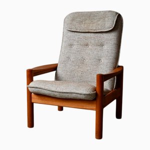 Fauteuil en Teck de Domino Möbler, Danemark, 1960s