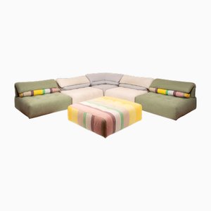 Modular Immobile Journey Sofa Modules from Studio Roche Bobois X Kenzo, 1990s, Set of 6