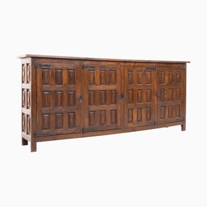 Spanish Brown Sideboard, 1950s