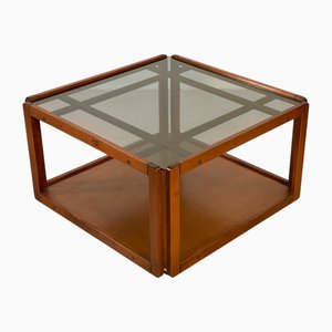 Teak Wood Coffee Table by Busnelli, 1970s