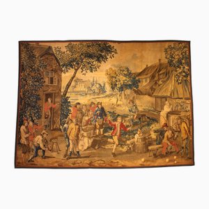 Brüsseler Wandteppich nach Teniers, 1700