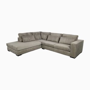 Vintage Corduroy Corner Sofa