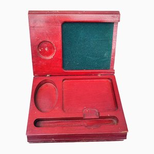 Art Deco Independence Blue Cross Pennsylvania Blue Shield Box, 1920s