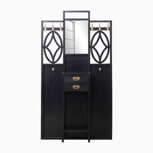 Art Nouveau Wardrobe after Koloman Moser, Vienna, Austria, 1980s