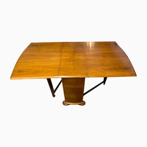 Mesa Biedermeier de nogal, años 50