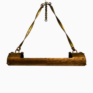 Handmade Copper and Brass Feeder, 1950s