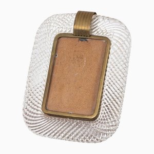 Cornice in vetro veneziano attribuita a Paolo Venini per Venini, Italia, anni '50